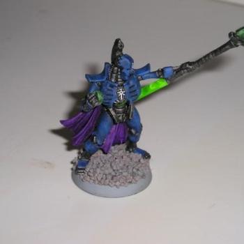 Necron Lord by elusiveintrovert