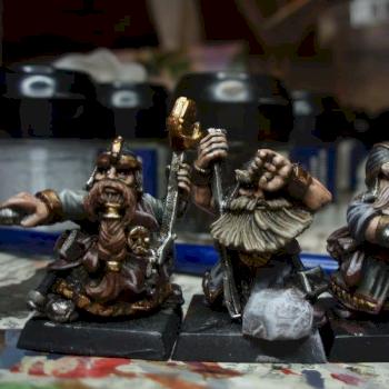 Dwarf (dawi) Grudgethrower crew by pailyn