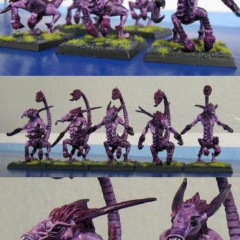 Fiends of Slaanesh by Monoceros