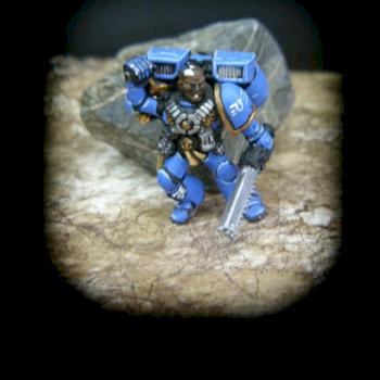 Blue man by Sylas
