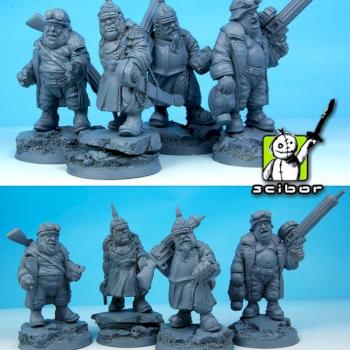 Steampunk Prussian Schutzen Ogrunens Sturmgruppe by Scibor