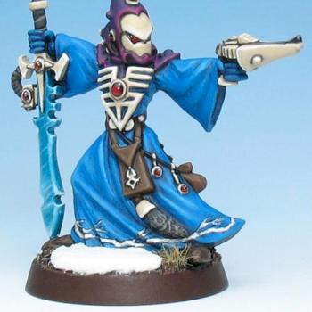 Eldar Warlock by sirean syan