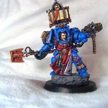 Space marine Terminator Librarian by Dr.Mercury