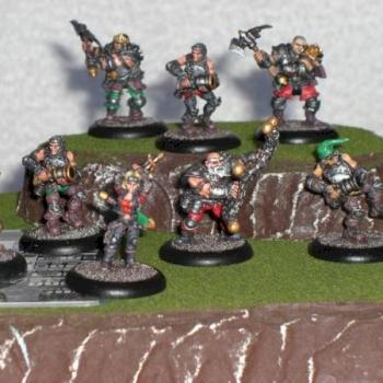 Devil Dogs - WARMACHINE Mercs by vonbloodbath