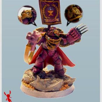 Brother Captain Epityrius Space Marine by Saise