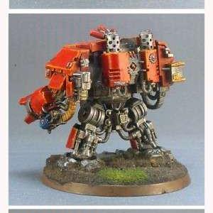 Blood Angels Dreadnought (Collage) by darkstudios