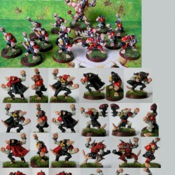 Skaven BloodBowl Team by El Hombre