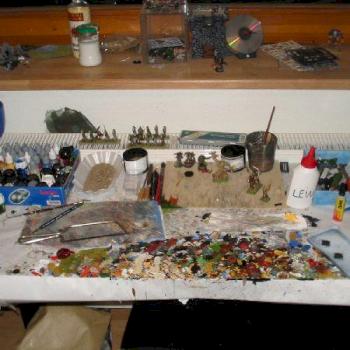 My Desk by gelaendeguru