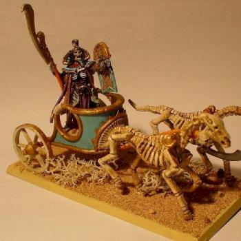 Khemri Prince on chariot by DuAn Ra