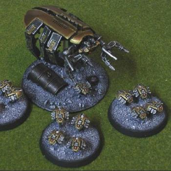 Necron Tomb Spider by toyogre