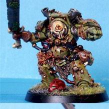 Nurgle Plague Marine Lord Carriosus by hagennz