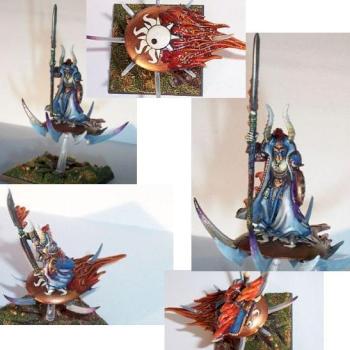 TZEENTCH DISC LORD by INNERSPIN1