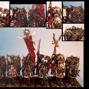 Chaos Knights Regiment by alexander