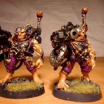 Gun Servitors Styx and Pyre by binary