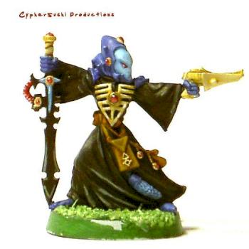 Eldar Warlock by CypherSushi