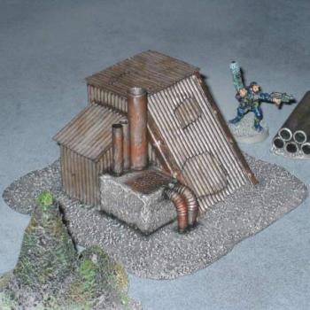 Necromunda - Mine Entrance by Tom