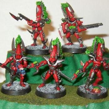 Dark Eldar Warriors by Nephilim777
