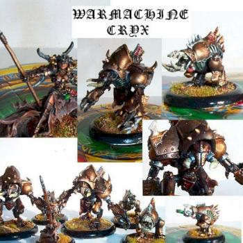 WARMACHINE CRYX ARMY by INNERSPIN1