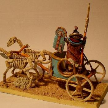 Khemri prince on chariot (back) by DuAn Ra