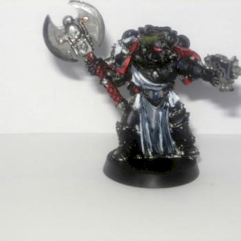 Veteran space marine (my first model online) by JonnyX