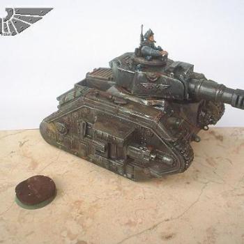 Imperial Guard Leman Russ tank by Freddy Krueger H