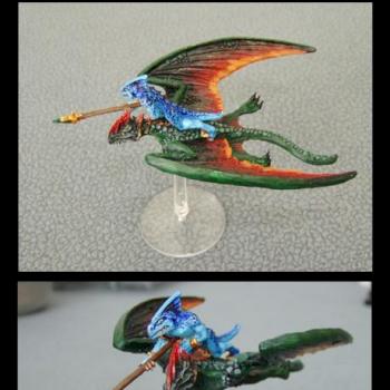 Teranadon rider by LaughingVixen