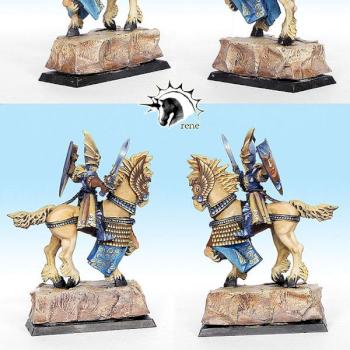 Warhammer HE High Elf Mounted Hero or General by rene