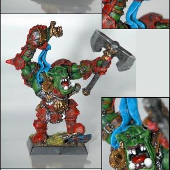 Orc Warboss by Krisolov