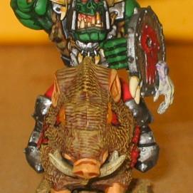 Orc Warboss by lordtrygve