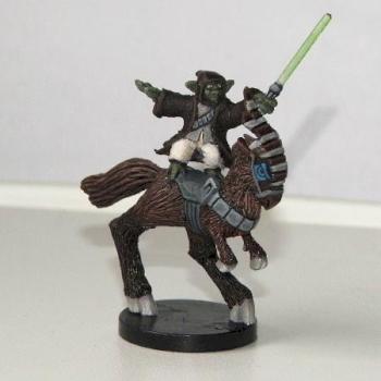 Yoda sur son Kybuck by béorn