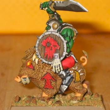 Orc Warboss by lordtrygve