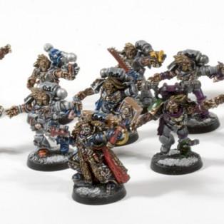 Wolf Priest Stern Hammer w/ Wulfen Squad by RAGNAROK666