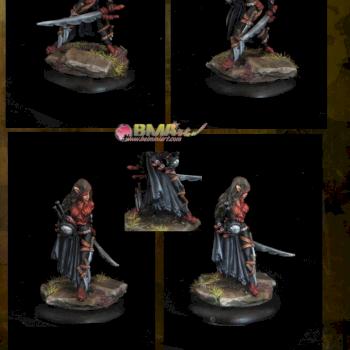 Chivane,Red Mantis Assasin by belminiart