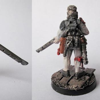 Inquisitorial Henchman / Daemonhunter Crusader by tomcra