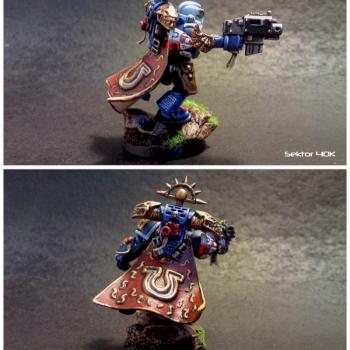 Ultramarines Captain Agemman by Maximus psg