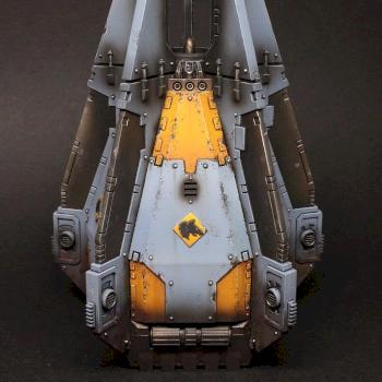 Space Wolves Drop Pod by zulus