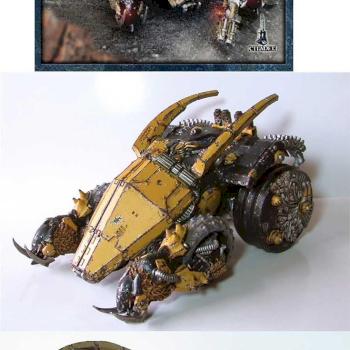 40k beastmen land raider by mayajid