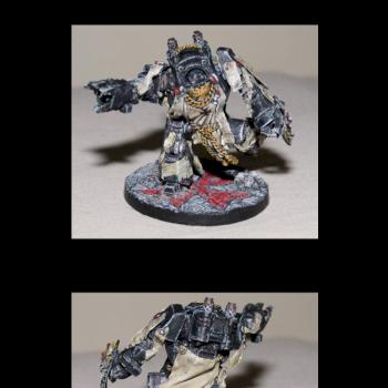 Black Templar Contemptor Dreadnought by Nuagegraphics