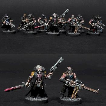 Chaos Cultists with Autoguns by BloodyBeast.com