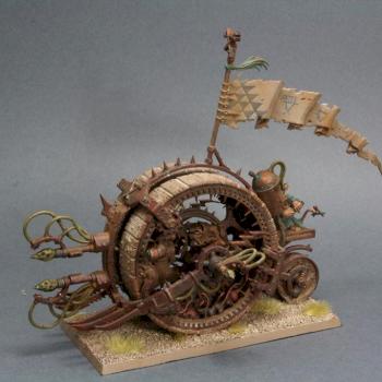 Skaven Doomwheel by Chubby Wombat