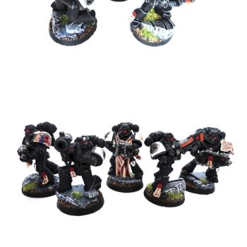 Algalord's Crusade Black Templar: Bayonne's troup by Dohkoj