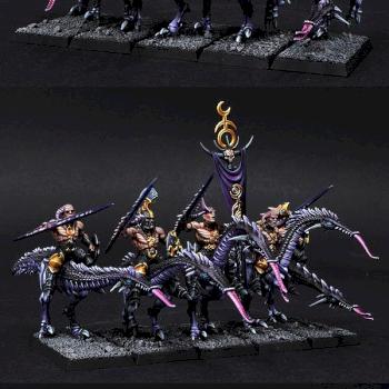 Hellstriders of Slaanesh with Command by BloodyBeast.com