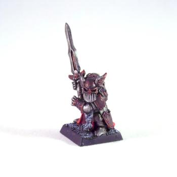 Chaos Dwarf Champion by Le Mulot