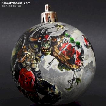 Orc & Gonlin Warboss Christmas by BloodyBeast.com
