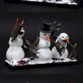 Evil Snowmen Ogre Yhetees by BloodyBeast.com