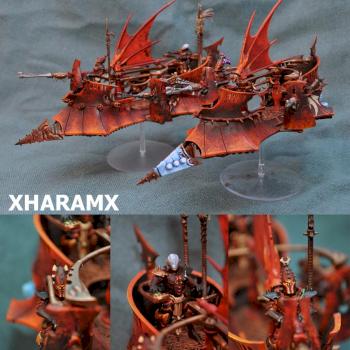 Dark Eldar Ravager by xHaramx