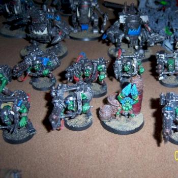 Ork objective and lootas by LordAba