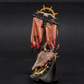 Chaos Battle Standard Bearer by BloodyBeast.com