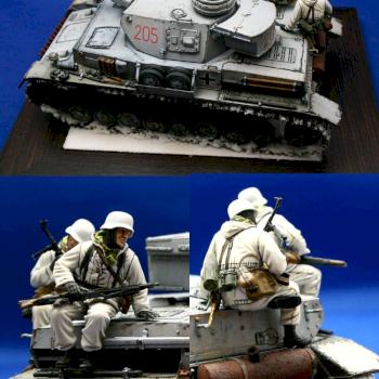 Panzer IV ausf.G in Winter by phael_minis