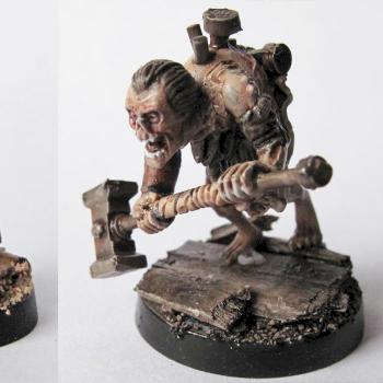 Inquisitorial Henchman / Daemonhunter 'The Gimp' by tomcra